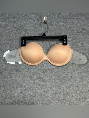 Lingerie Solutions Size C Backless Strapless Nude Adhesive Reusable Seamless Bra